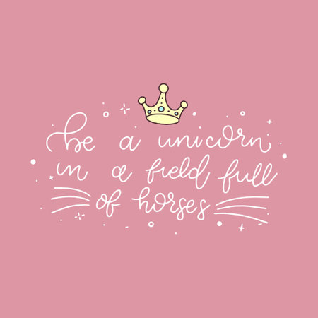 You are my queen. Hand drawn lettering quote. Vector illustration.のイラスト素材