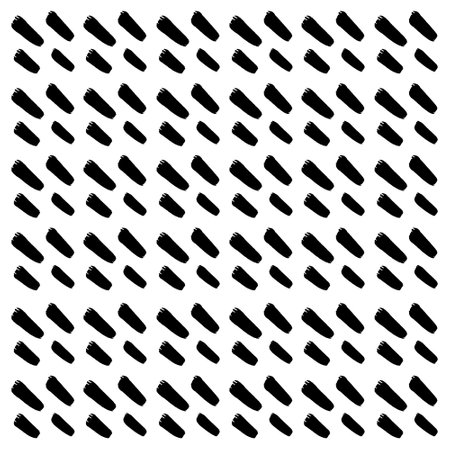 Design seamless monochrome geometric pattern. Abstract background. Vector artのイラスト素材