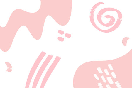 Abstract background with hand drawn textures in pastel colors. Vector illustrationのイラスト素材