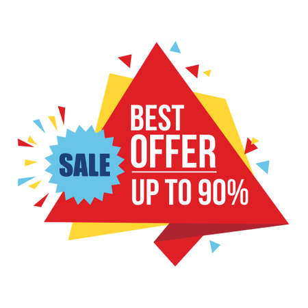 Special Sale Banner, DIscount label, Big Sale. Vector illustration.のイラスト素材