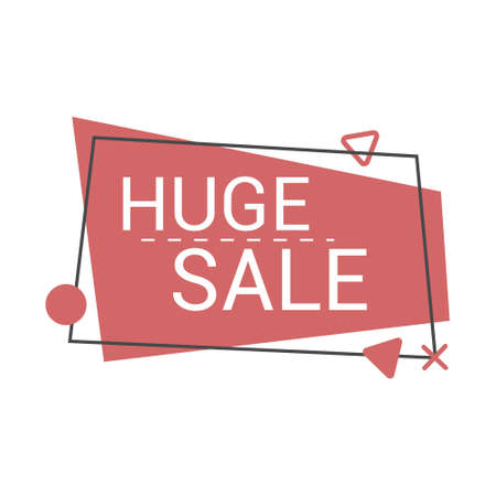 Special Sale Banner, DIscount label, Big Sale. Vector illustration.のイラスト素材