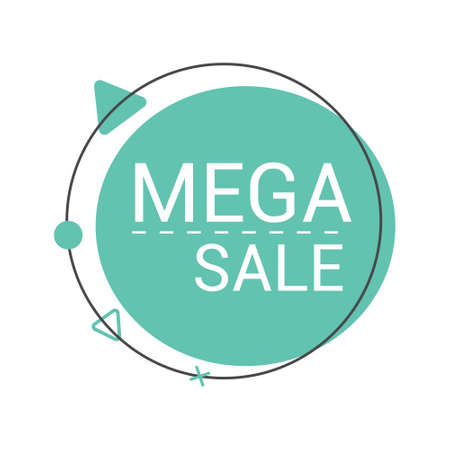 Special Sale Banner, DIscount label, Big Sale. Vector illustration.のイラスト素材
