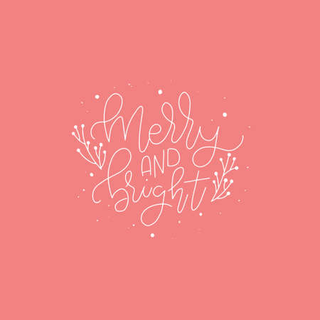 Merry Christmas. Set of Cute Merry Christmas card designs. Typography design postcard. Can be used for banners, invitations, greeting cards, postcards, gifts and others.のイラスト素材