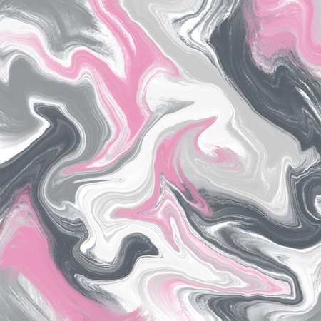 Marbling acrylic paint background. Watercolor dynamic creative texture close up. Colorful background.の写真素材