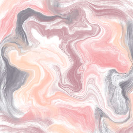 Marbling acrylic paint background. Watercolor dynamic creative texture close up. Colorful background.の写真素材