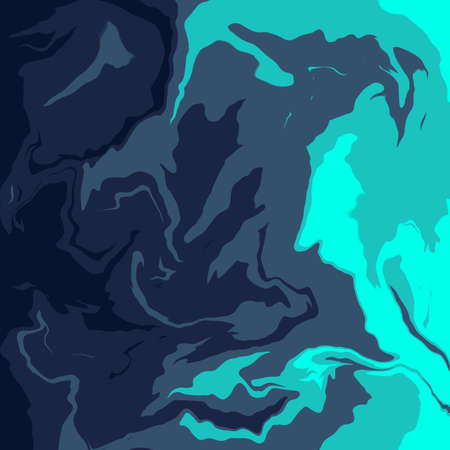Marbling acrylic paint background. Watercolor dynamic creative texture close up. Colorful background.の写真素材