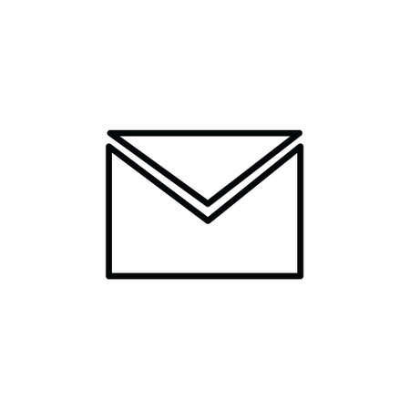 Envelope icon vector. letter icon vector.のイラスト素材