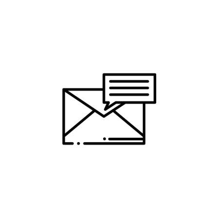 Business social media icons. Data analysis, planning, presentation, meeting, following, messaging, video, internet.のイラスト素材
