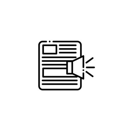 Business social media icons. Data analysis, planning, presentation, meeting, following, messaging, video, internet.のイラスト素材