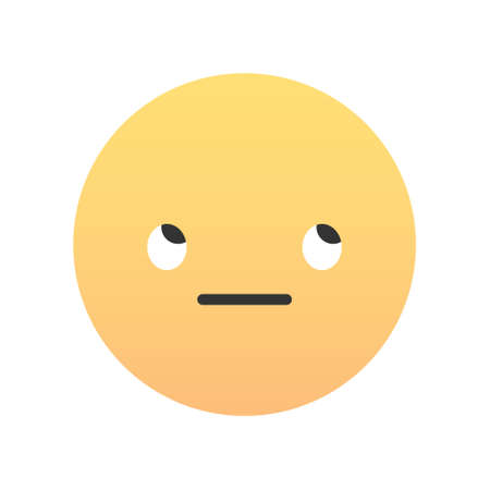 Cute emojic-emoticon icon. Vector illustration.のイラスト素材