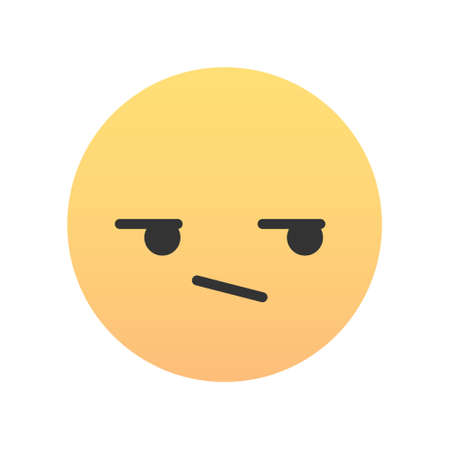 Cute emojic-emoticon icon. Vector illustration.のイラスト素材