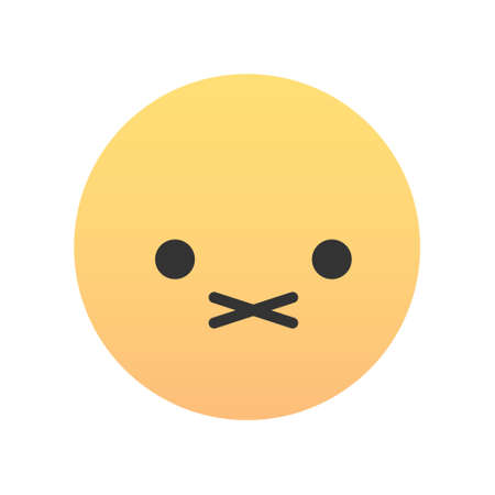 Cute emojic-emoticon icon. Vector illustration.のイラスト素材