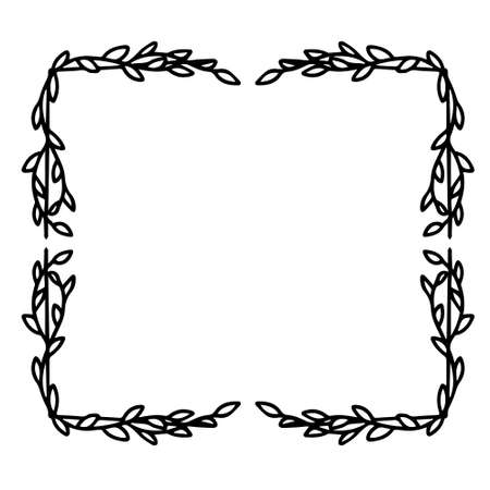 Hand drawn doodle pen brushes. Set of hand drawn grunge strokes and graphic elements.のイラスト素材