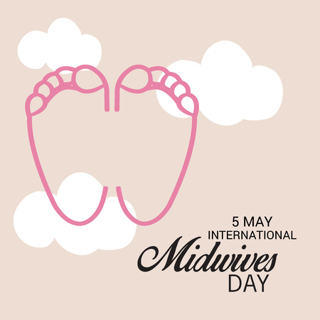 International Midwives dayのイラスト素材