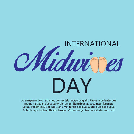 International Midwives dayのイラスト素材