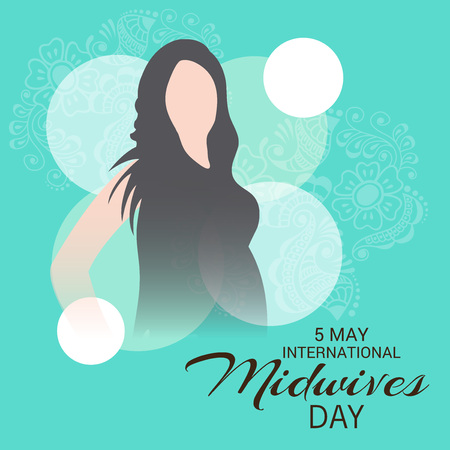 International Midwives dayのイラスト素材