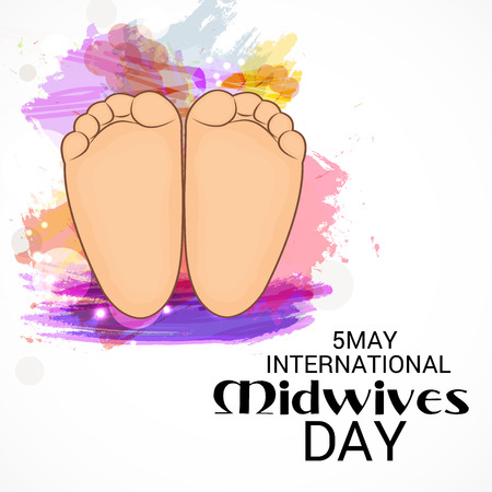International Midwives dayのイラスト素材
