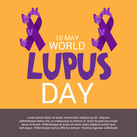 World Lupus Day Background.のイラスト素材