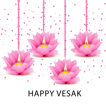Happy Vesak Day.のイラスト素材