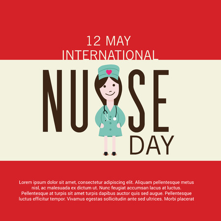 International Nurse Day.のイラスト素材