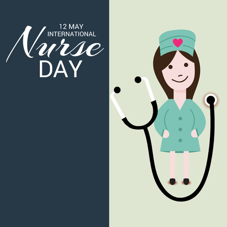 International Nurse Day.のイラスト素材