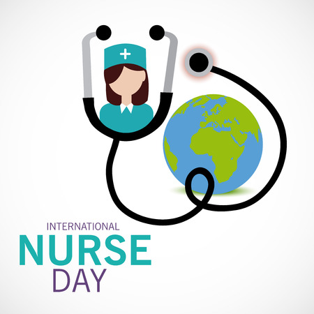 International Nurse Day.のイラスト素材