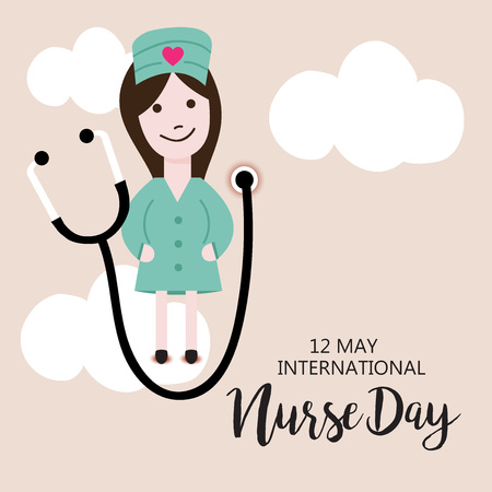 International Nurse Day.のイラスト素材