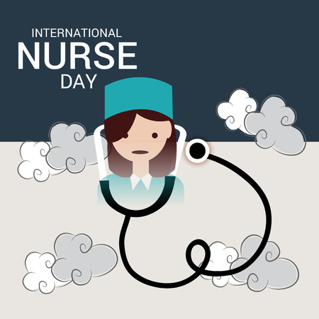 International Nurse Day.のイラスト素材