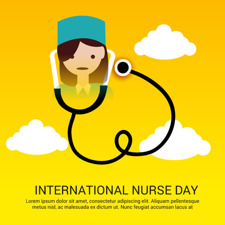 International Nurse Day.のイラスト素材