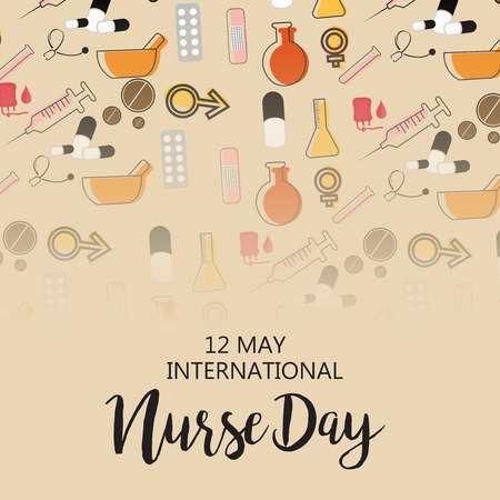 International Nurse Day.のイラスト素材