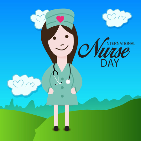 International Nurse Day.のイラスト素材