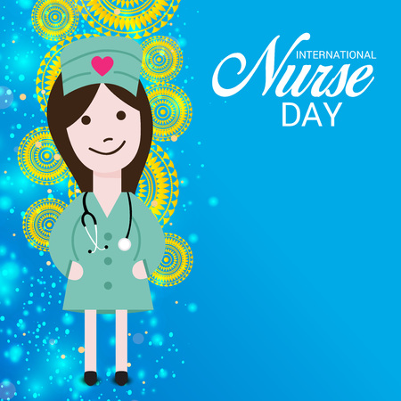 International Nurse Day.のイラスト素材