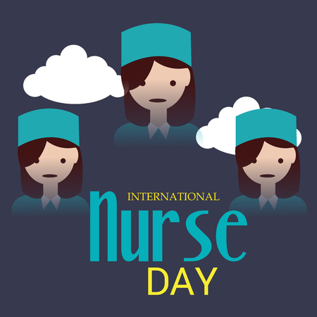 International Nurse Day.のイラスト素材