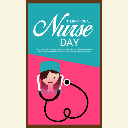 International Nurse Day.のイラスト素材