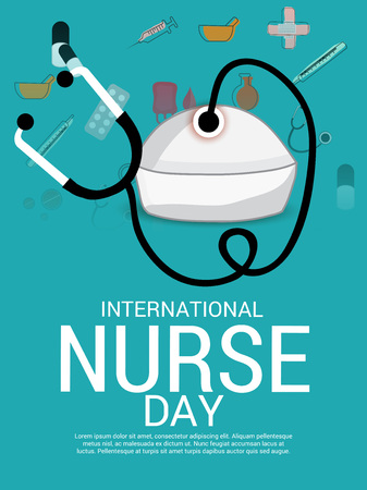 International Nurse Day.のイラスト素材