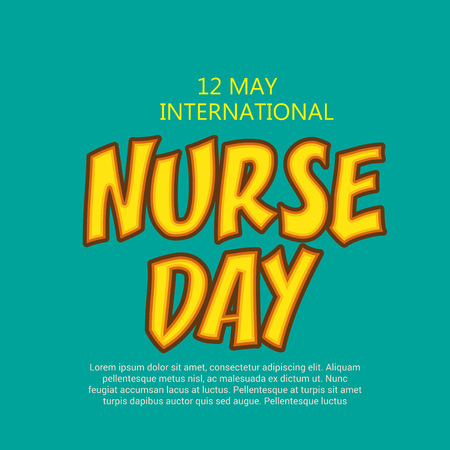 International Nurse Day.のイラスト素材