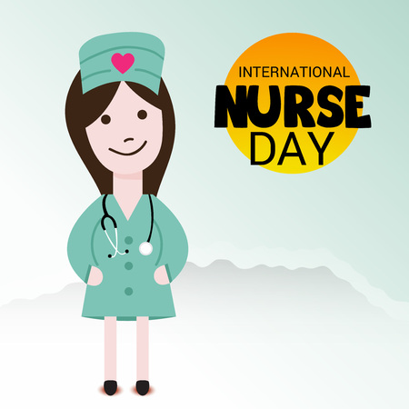 International Nurse Day.のイラスト素材