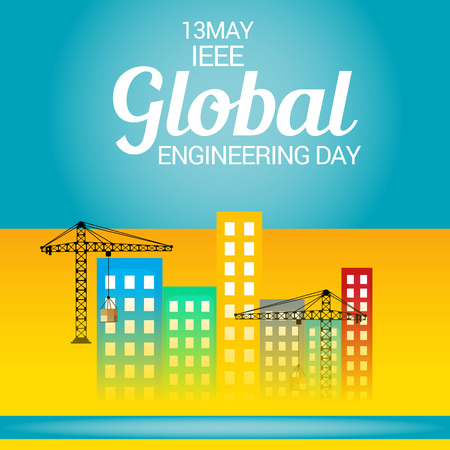 IEEE Global Engineering Day.のイラスト素材