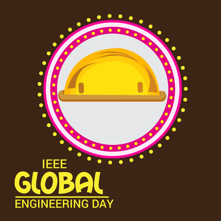 IEEE Global Engineering Day.のイラスト素材