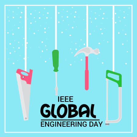 IEEE Global Engineering Day.のイラスト素材