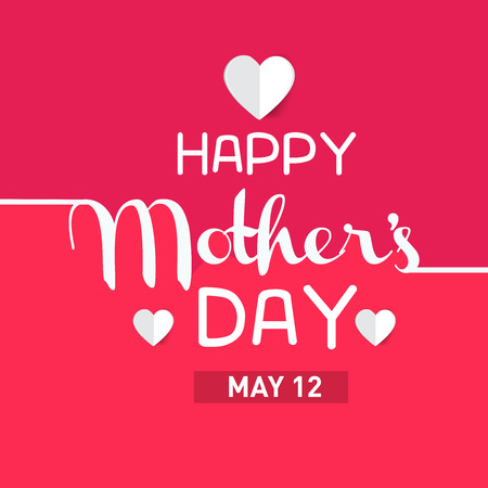 Happy Mother's Day.のイラスト素材