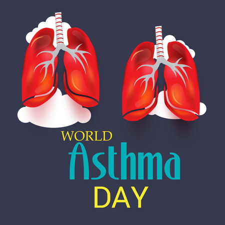 World Asthma Dayのイラスト素材