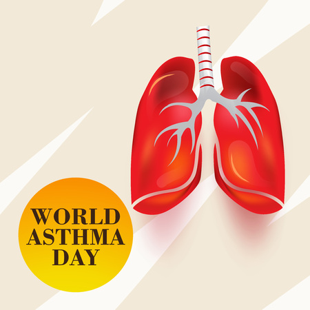 World Asthma Dayのイラスト素材