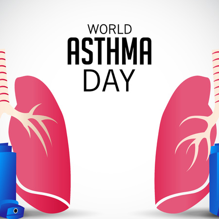 World Asthma Dayのイラスト素材