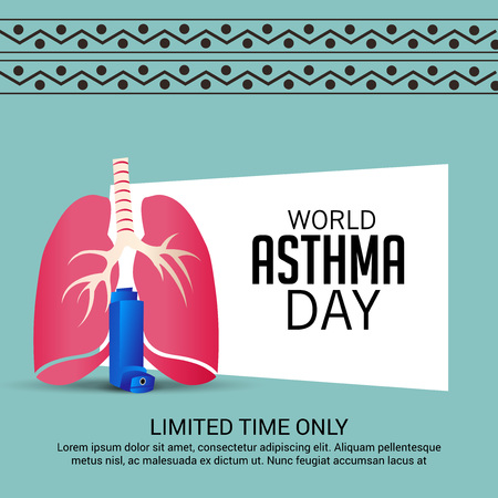 World Asthma Dayのイラスト素材