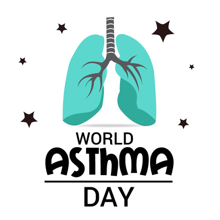 World Asthma Dayのイラスト素材