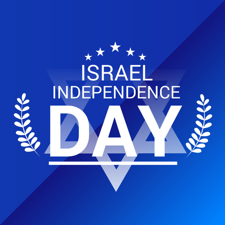 Israel Independence Day.のイラスト素材