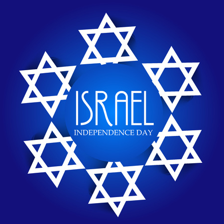 Happy Israel Independence Day .のイラスト素材