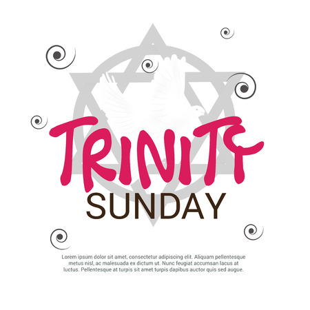 Trinity Sunday Background.のイラスト素材
