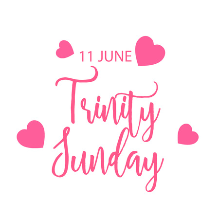 Trinity Sunday Background. Vector illustration.のイラスト素材